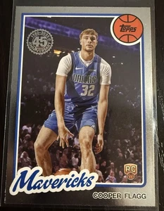 2025-26 Topps - 1980-81 Topps Basketball Cooper Flagg #80BK-51 (RC) - Foto 1 di 2