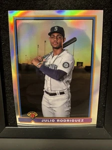 K325.330 - 2021 Bowman Chrome '91 Bowman Refractors #91BJR Julio Rodríguez - Imagen 1 de 2