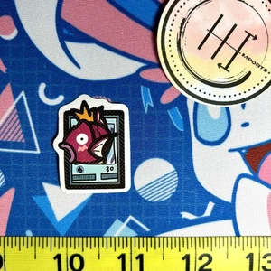 Pegatina Vinilo Impermeable Pokémon | Tarjeta Breakout Pequeña 1x1.5" Magikarp Japonés - Imagen 1 de 1