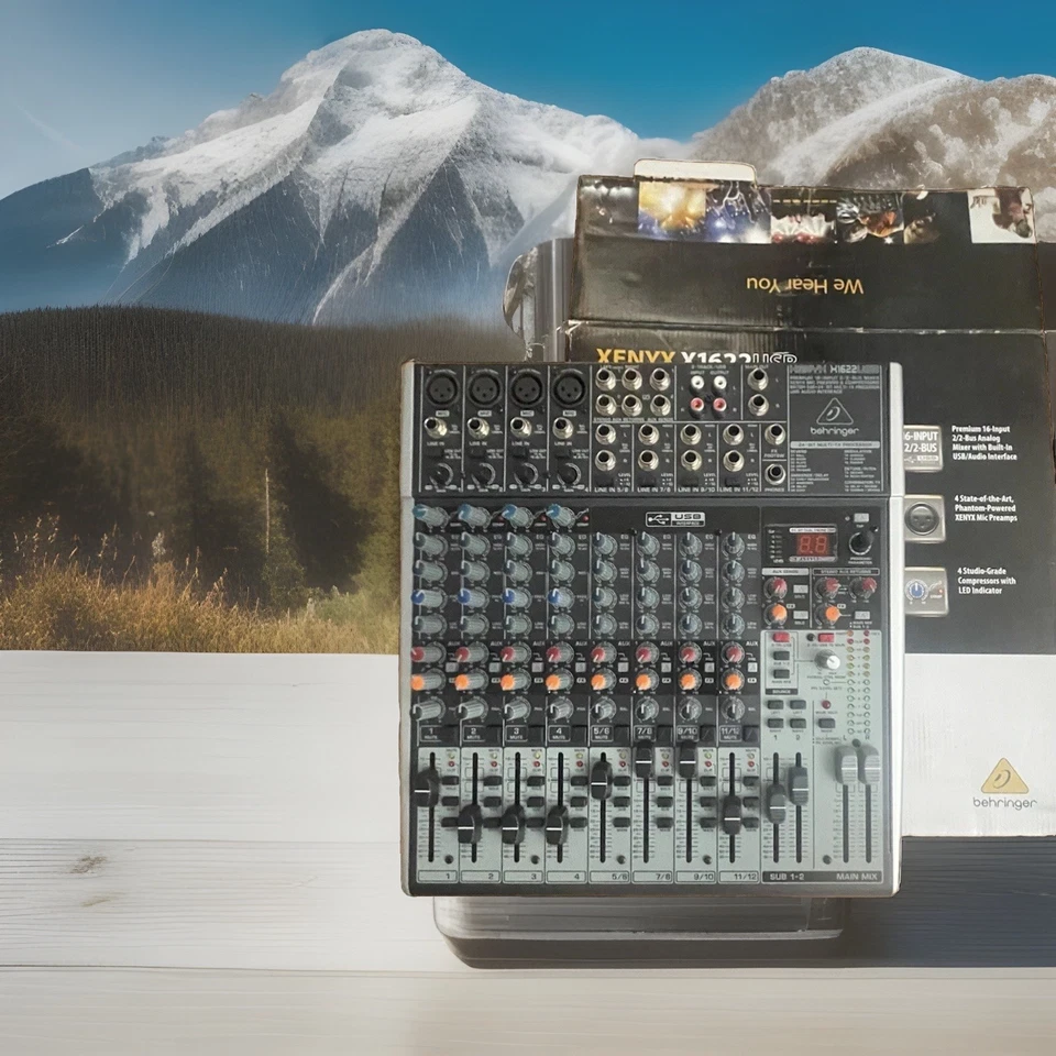 Mischpult XENYX X1622 USB     ANGEBOT Musik - Bild 1 von 2
