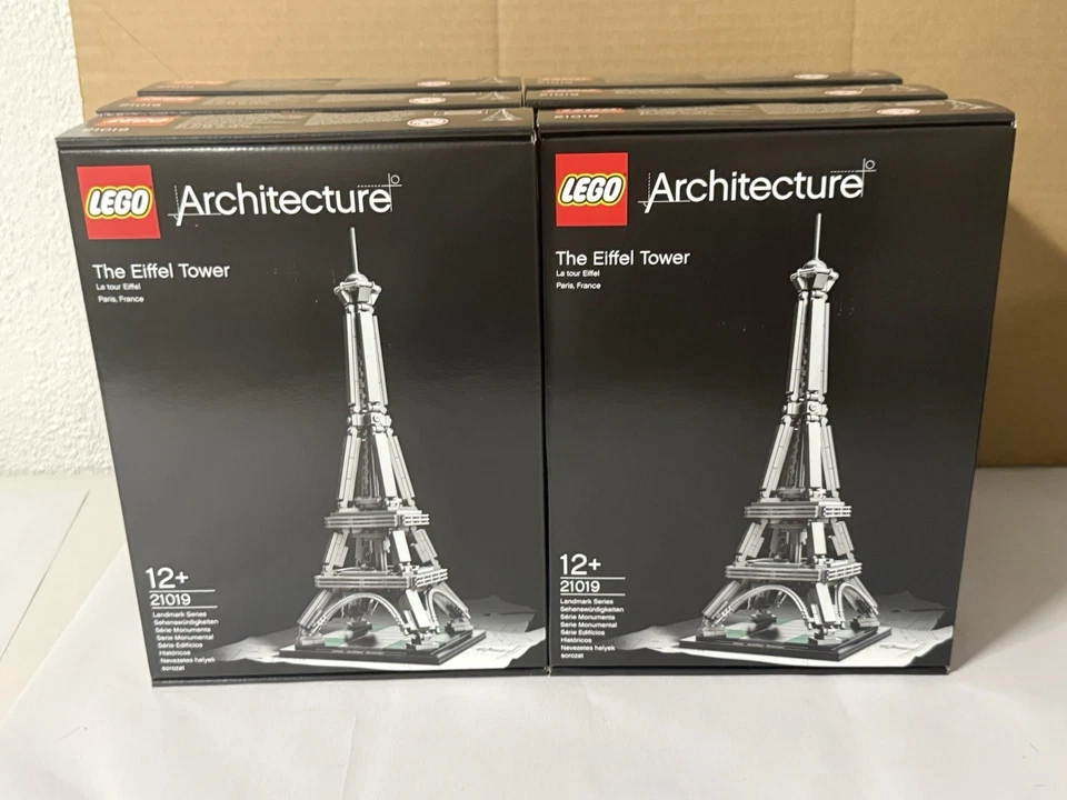 LEGO Architecture The Eiffel Tower (21019) New Sealed Retired Set Paris France - Image 1 of 4