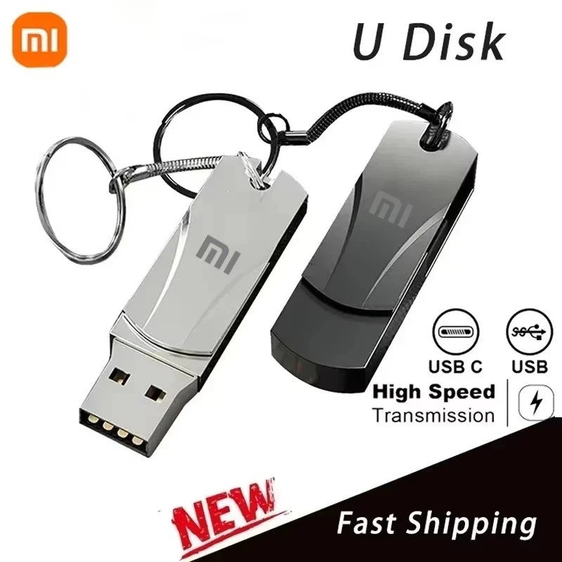 Xiaomi 16TB USB 3.2 Flash Drive High-Speed Metal Waterproof U Disk 8TB Storage - Image 1 of 4