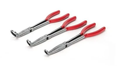  60776 3-Piece Long Nose Hose Grip Pliers Set 11 inch - Image 1 of 2