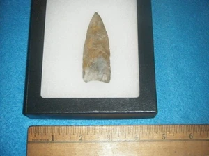 2 3/4 Zoll   INDISCHES ARTEFAKT PALEO DALTON AUS MO. - Bild 1 von 4