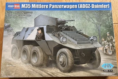 HOBBY BOSS 83889 M35 Mittlere Panzerwagen (ADGZ-Daimler) échelle 1/35 - Photo 1/4
