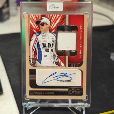 CONNOR ZILISCH TURN FOUR RACING MEMORABILIA AUTOGRAPHS #MA-CZS HOLO SILVER 99/99 - Image 1 of 3