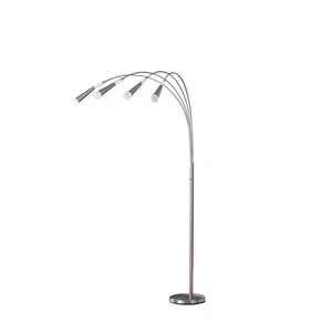 International HBL2447 72" Kiery 4 Arm Aluminum Led Arc Floor Lamp - Picture 1 of 5