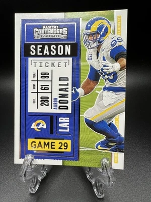 2020 Panini Contenders - Aaron Donald #53 - Image 1 of 2