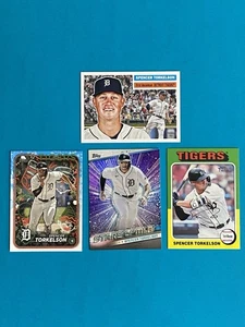 Lotto carte da baseball Spencer Torkelson 2024-2025 Topps Archives Holiday Heritage - Foto 1 di 2