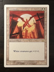 Crusade *Rare* Magic MtG x1 Sixth 6th Edition Heavy Play - Picture 1 of 5