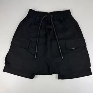 DXXMLIFE Pantaloncini cargo da uomo taglia S 'L-5 A Cargo Shxrt' neri - Foto 1 di 8