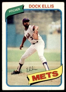 1980 Topps Baseball #117 Dock Ellis - Bild 1 von 2