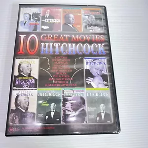 10 Great Hitchcock Movies DVD 4-Disc set - Picture 1 of 4