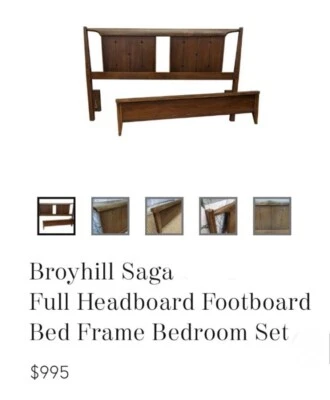 Broyhill Premium Saga Bedroom Furniture - Image 1 of 4