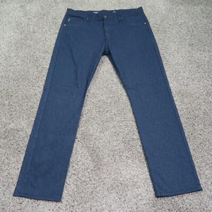 Adriano Goldschmied Pants Mens 36 Blue AG The Everett Slim Straight Chino 36x32 - Picture 1 of 12