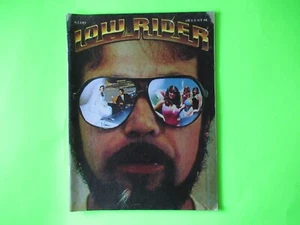 VINTAGE LOW RIDER AUGUST 1981 MAGAZINE CHICANO LOWRIDER CAR CULTURE - Imagen 1 de 2