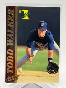 1995 Action Packed 59 Todd Walker Rookie Card 1st Draft Pick Minnesota Twins - Picture 1 of 2