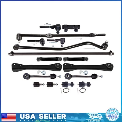 Barra estabilizadora 17x para brazo de control superior e inferior delantero Jeep Wrangler 1997-2006 Foto 1 de 4