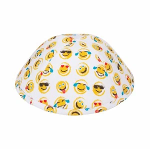 Kippah Yarmulke Beanie Skullcap by iKippah Mini Emoji - SIZE 3 - Picture 1 of 4