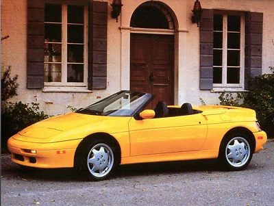 Lotus Elan Convertible 1990-1991 USA Market Single Sheet Sales Brochure — 第 1/2 张图片