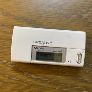 Creative MuVo V200 White ( 512MB ) MP3 Player FM Radio DAP-TD0005 - Picture 1 of 12