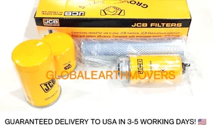 PARTE JCB - KIT DE FILTRO JCB GENUINO 500 HORAS (PARTE NO. 333/Y7423) - Imagen 1 de 6