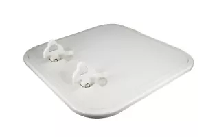 Pactrade Marine Boat Deck Access Hatch & Lid 14-3/4"x14-1/2" White 370mmx375mm - Bild 1 von 1