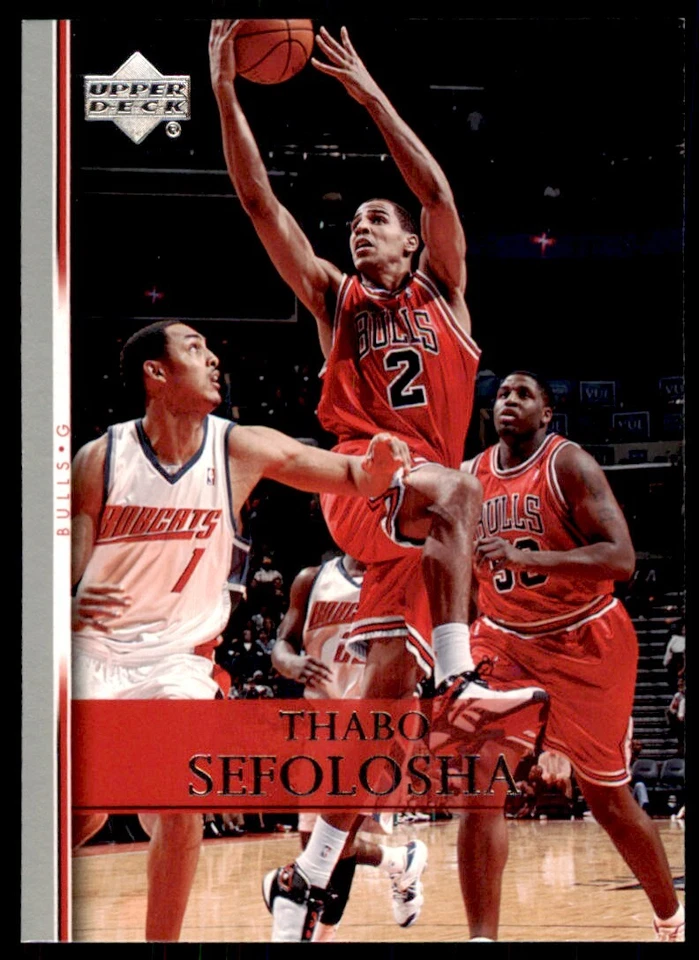2007-08 Upper Deck. Thabo Sefolosha Basketball Cards #117 - Image 1 of 2