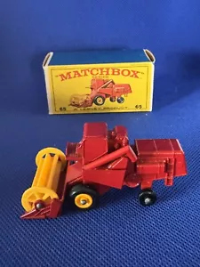 Matchbox Lesney #65 C Claas Combine Harvester Original Box 1967 - Picture 1 of 10
