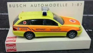 Busch H0 49458 Mercedes-Benz E-Klasse "DRK" NEU & OVP - Picture 1 of 5