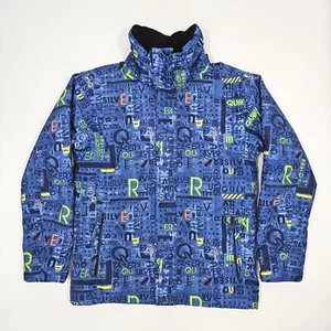 Quicksilver Dry Flight 10K Tecnology Boy’s M (10) Ski/waterproof Hoodie Jacket  - Picture 1 of 18