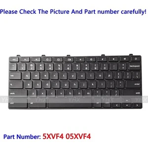 New For Dell Chromebook 3180 3181 3380 US Keyboard 5XVF4 05XVF4 - Picture 1 of 3