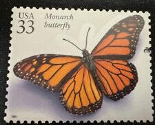 Monarch Butterfly Insect on US Stamp  MINT NH Dist gum 1999