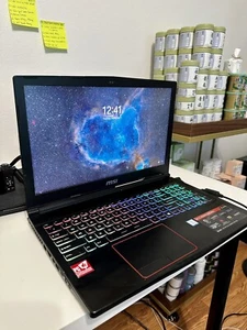 msi gaming laptop i7 16gb ram (Free keyboard) - Picture 1 of 4