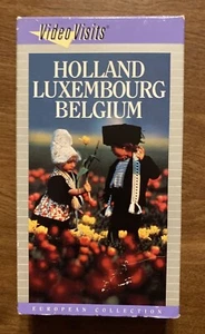 Video Visits Holland Luxembourg Belgium VHS European Travel Educational B7 - Picture 1 of 12