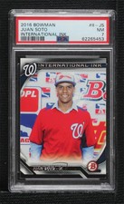 2016 Bowman International Ink Juan Soto #II-JS PSA 7