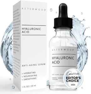 Wrinkle Firming Peptide Facial Serum Hyaluronic Acid Anti Aging - Picture 1 of 8