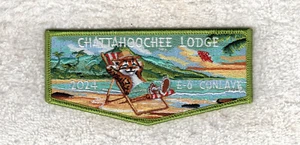 G4 10 BSA OA Scouts 2024 E6 CONCLAVE CHATTAHOOCHEE 204 CONTINGENT FLAP SR9 - Picture 1 of 1