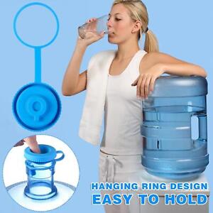 Reusable Non-Spill Water Bottle Caps 45-47mm 5 Gallon Replacement_ Jug Lids C8O2