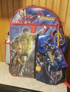 Mochila Marvel Avengers Infinity War con extras - nueva - Imagen 1 de 2