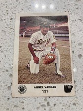 1981-82 Venezuelan Winter League Sticker Angel Vargas Caracas #131