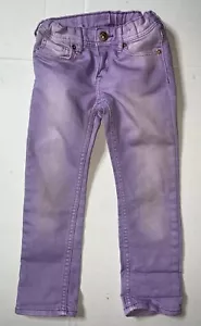 Preowned- H&M Slim Stretch Denim Jeans Girls (Size 3-4Y) - Picture 1 of 7