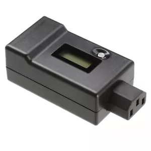 IEC C13 TO C14 AC Power Monitor Voltage Current Time Factor Tester LCD Detector - Picture 1 of 6