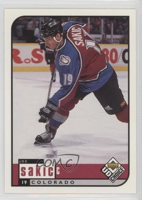 1998-99 Upper Deck UD Choice Joe Sakic #59 HOF - Image 1 of 2