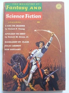 US Digest –MAGAZINE OF FANTASY AND SCIENCE FICTION Jan 1966 – Keith Roberts - Picture 1 of 9