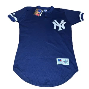 Vintage 80s NOS Russell New York Yankees Jersey Medium Gr. 40 Diamond Collection - Bild 1 von 11