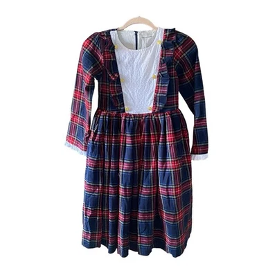 Vestido de vacaciones Trish Scully talla niño 14 Lola a cuadros Foto 1 de 4