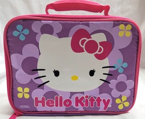 Thermoskanne Sanrio Hello Kitty lila Brotdose weiche Seite (keine Thermoskanne) 2014 - Bild 1 von 7