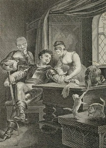 SCHWERDGEBURTH (*1785) nach RAMBERG (*1763), Illustration zu Kinds Apian, KSt. - Bild 1 von 8