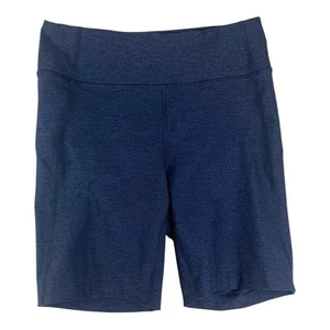 Outdoor Voices Gr. Small Biker Shorts meliert blau Activewear Sport Yoga - Bild 1 von 9